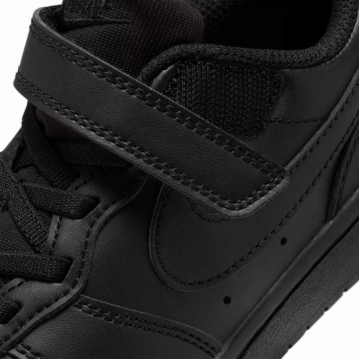 Kids Court Borough Low Recraft 'Triple Black'