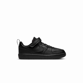 Kids Court Borough Low Recraft 'Triple Black' Kids Footwear cheap online