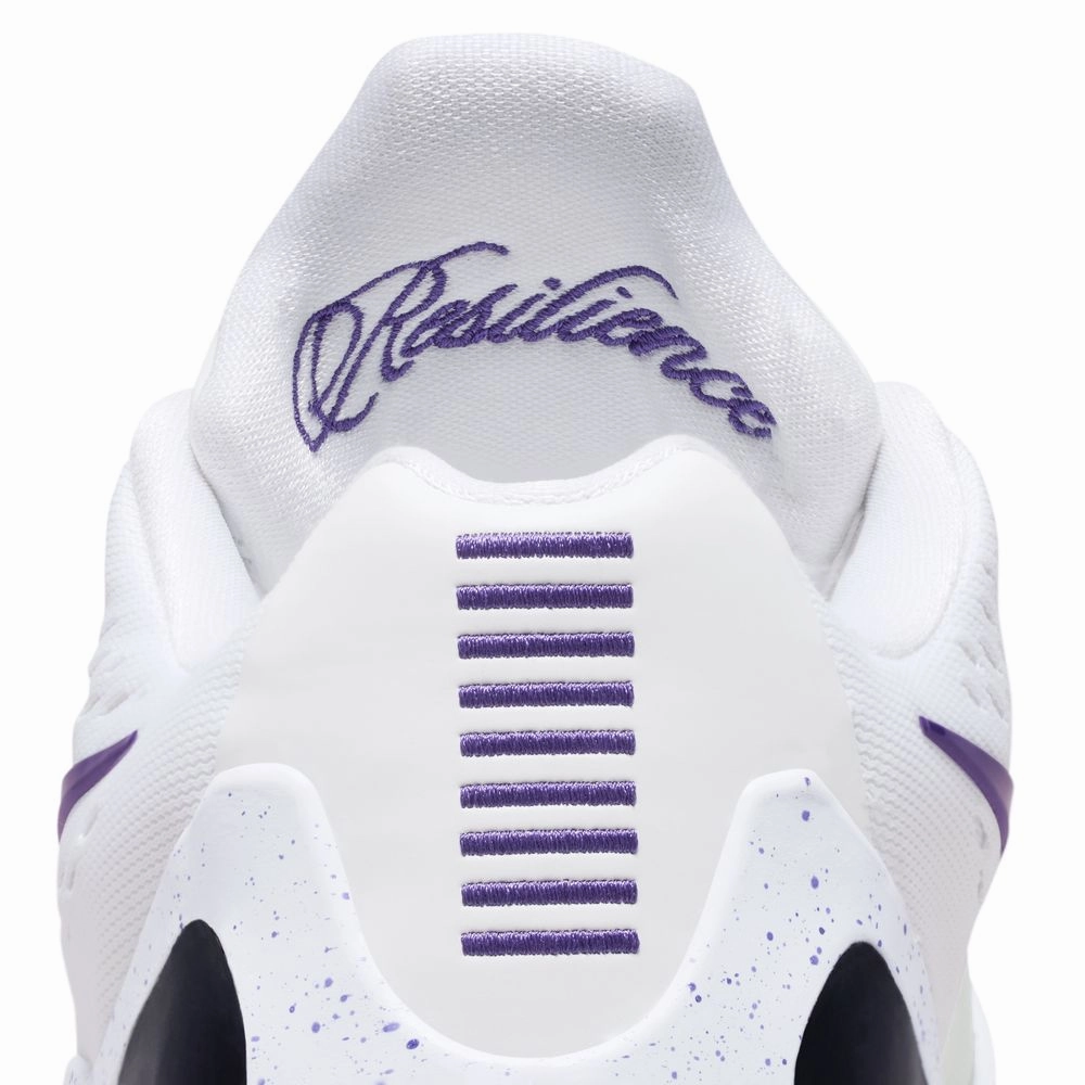 Kids Kobe IX Low Em 'White Court Purple'