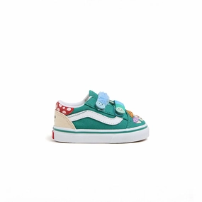 Kids Old Skool V Hook & Loop 'Mushroom' Kids Footwear cheap online