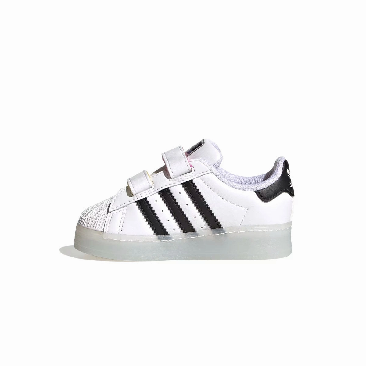 Kids Superstar 360 LED 'Cloud White Core Black'