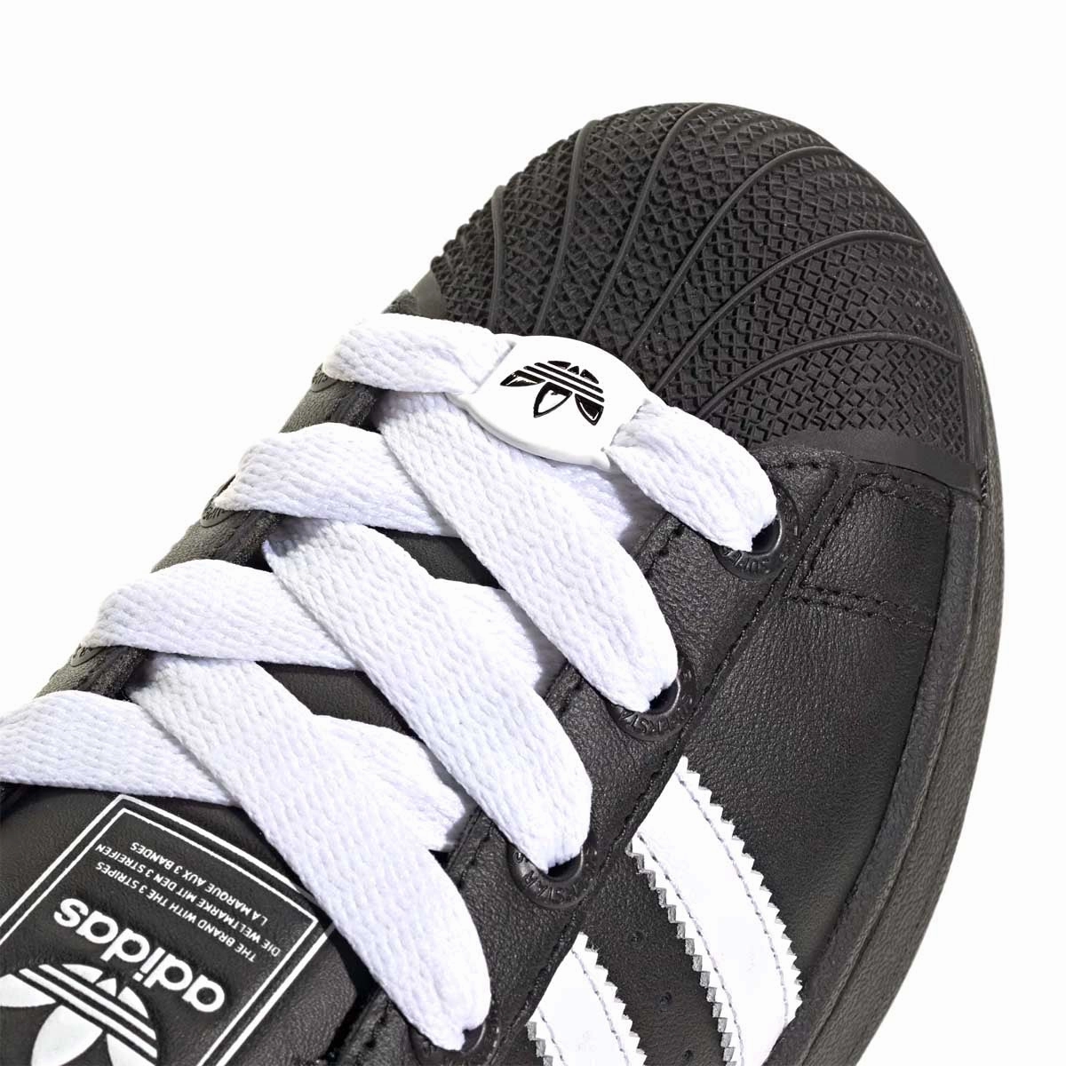 Kids Superstar ii 'Core Black Cloud White'