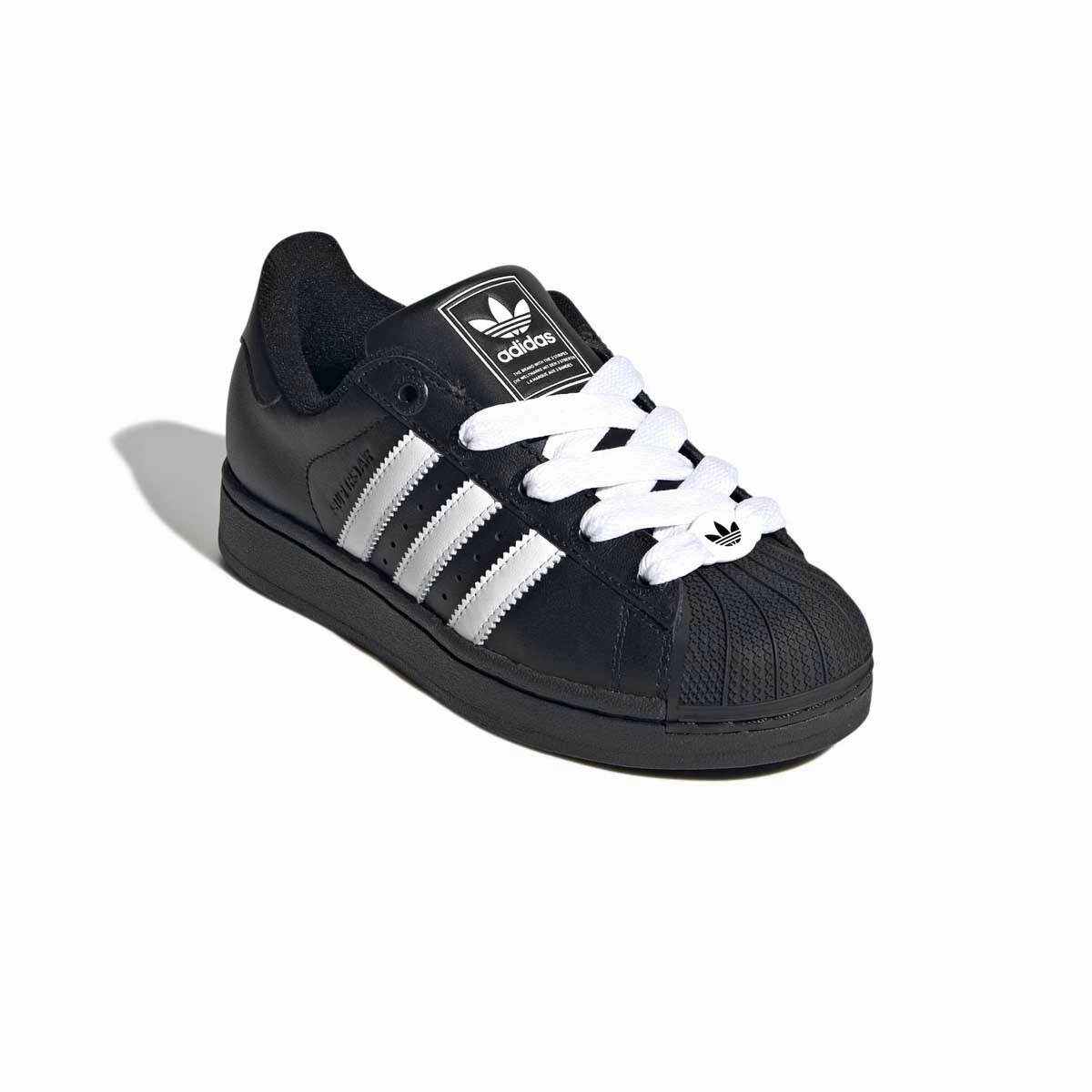 Kids Superstar ii 'Core Black Cloud White'