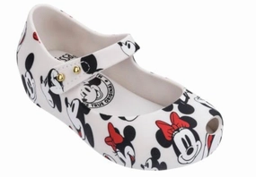 Kids Ultragirl   Mickey Sandals In White Girls Shoes promo price
