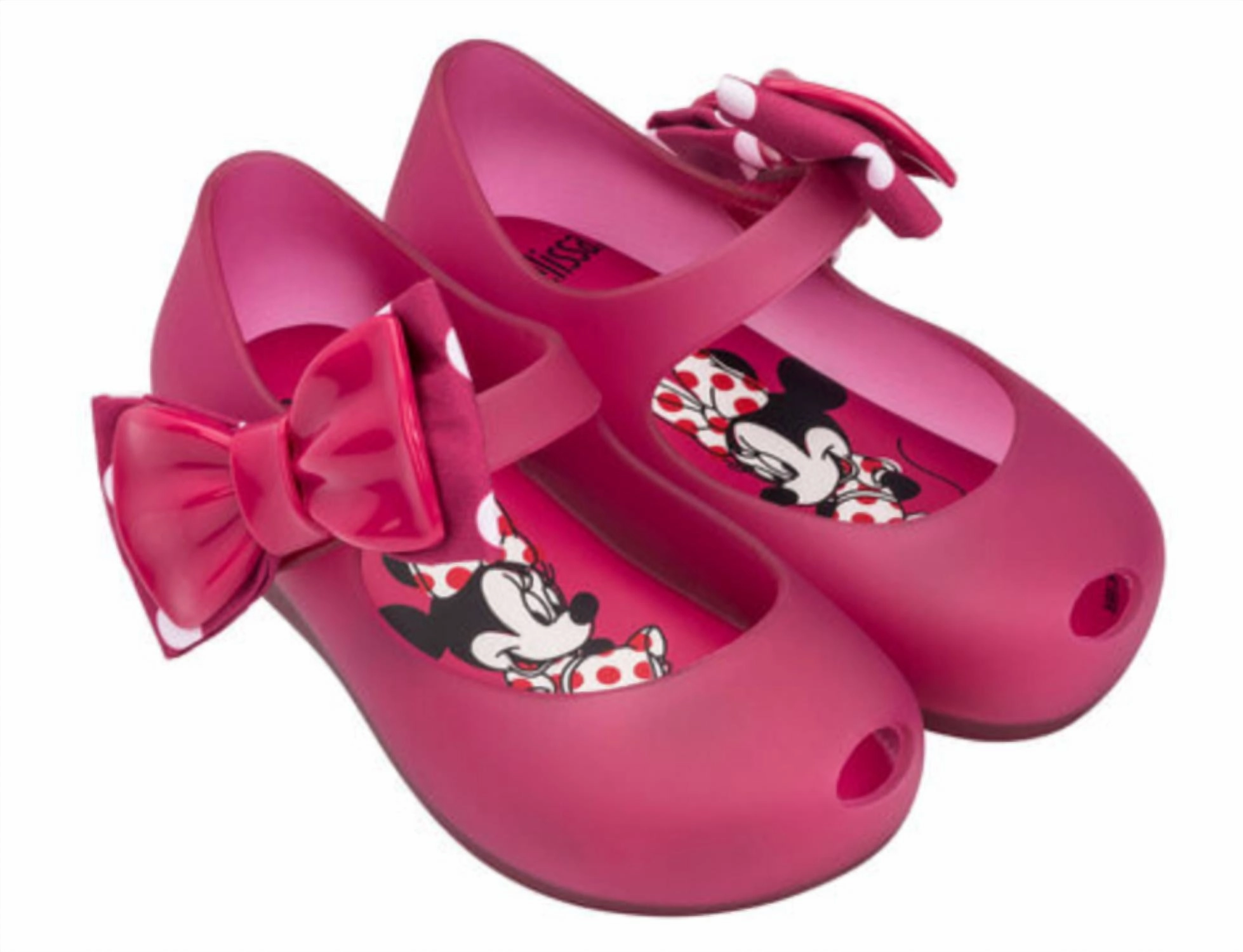Kids Ultragirl Minnie Ii Bow Sandals In Pink Girls Shoes promo price