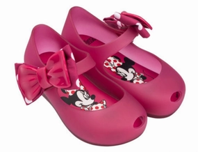 Kids Ultragirl Minnie Ii Bow Sandals In Pink Girls Shoes promo price