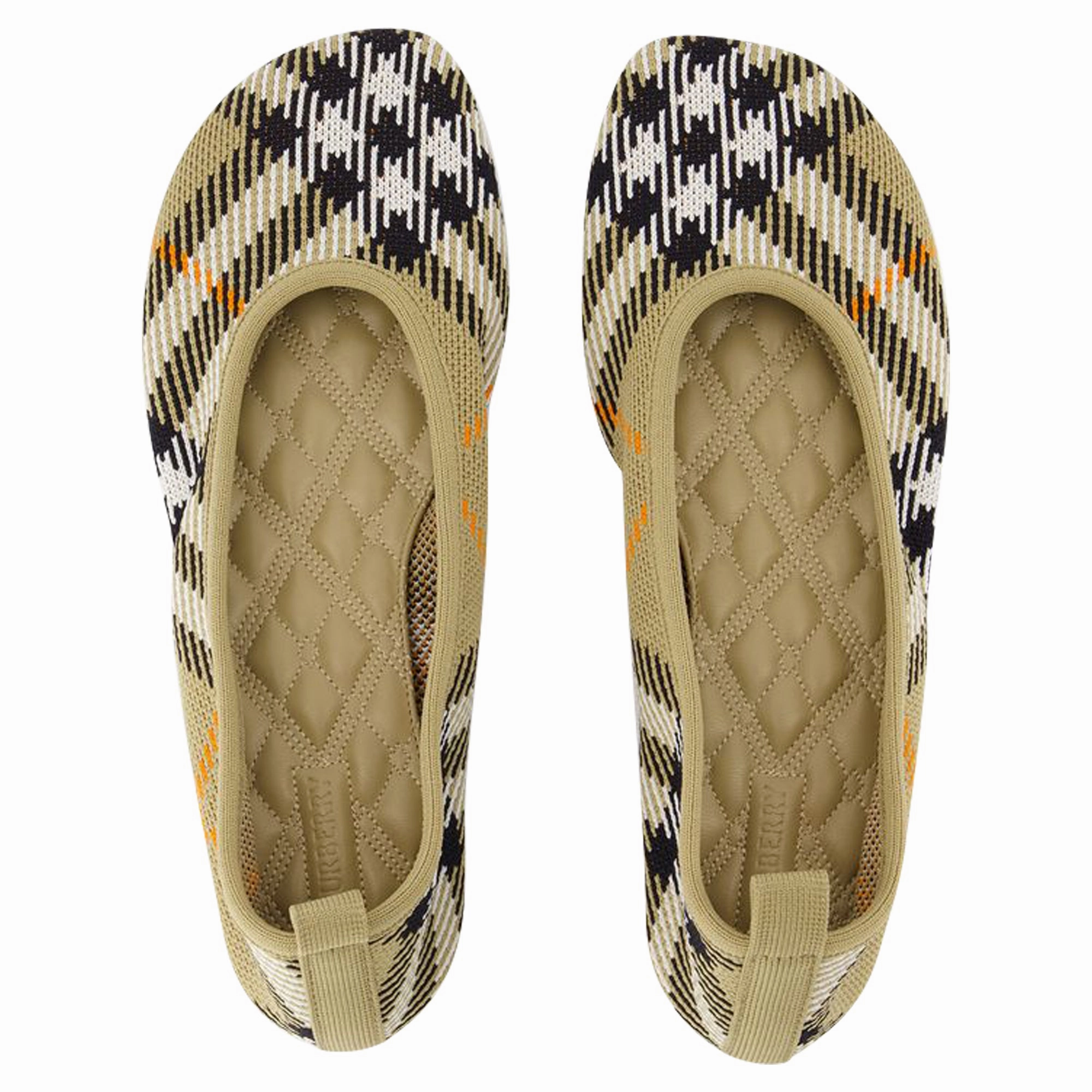 Knit Baby 05 Ballerinas - Burberry - Nylon - Beige