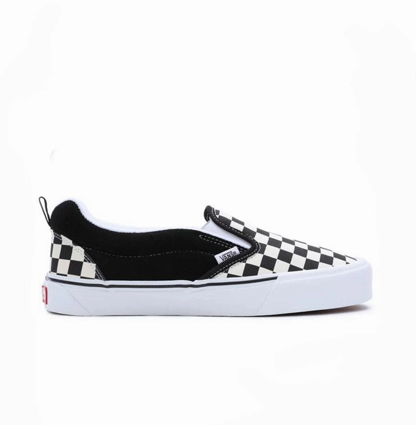 Knu Slip 'Checkerboard True White' Fashion Shoes for Women