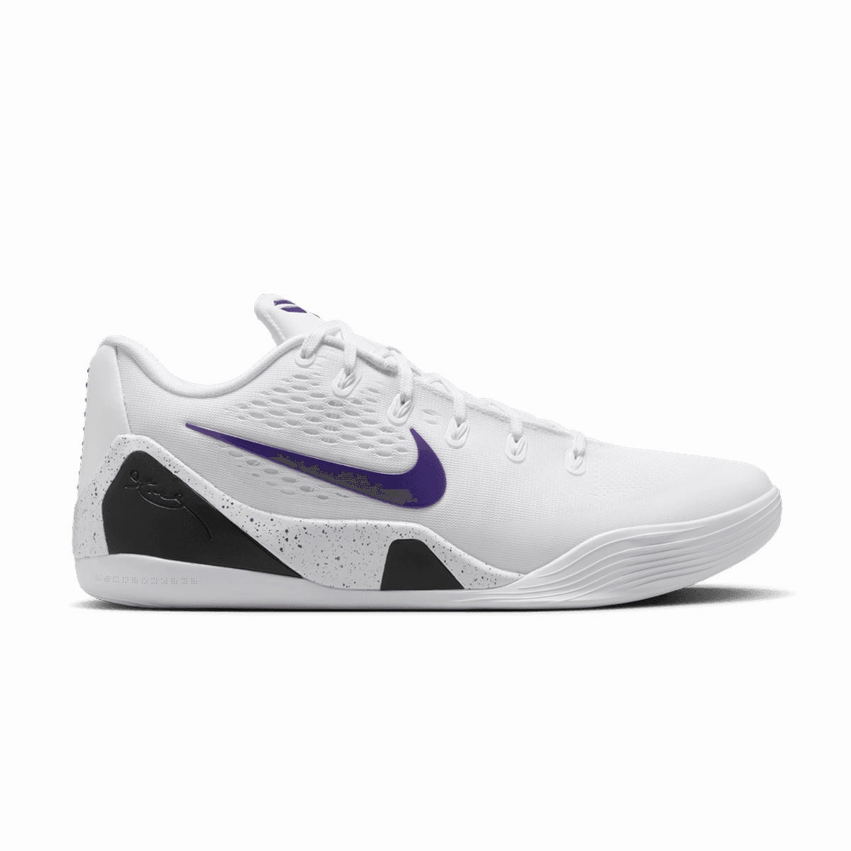 Kobe IX Elite Low Em Protro 'White Court Purple' Mens Footwear best price