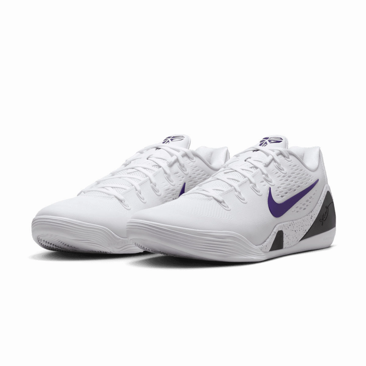 Kobe IX Elite Low Em Protro 'White Court Purple'