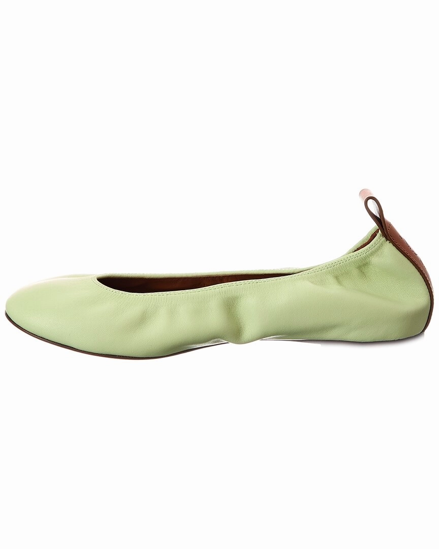 LANVIN Leather Ballerina Flat