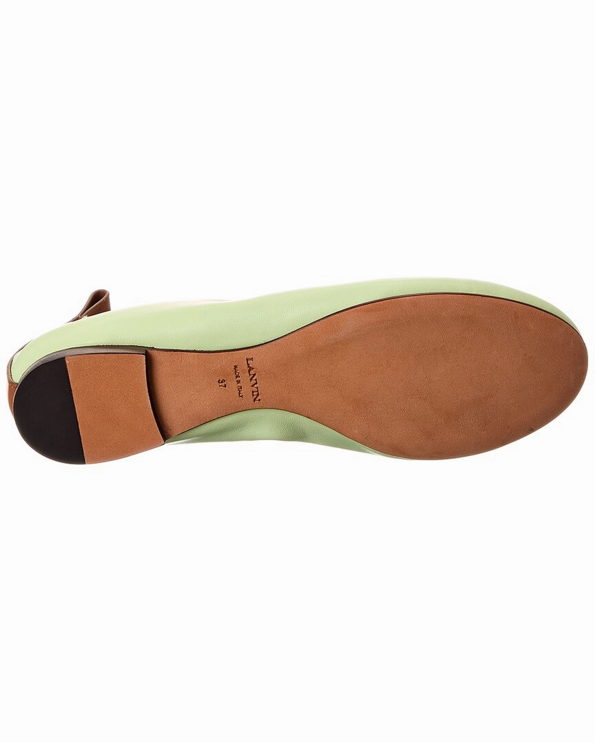 LANVIN Leather Ballerina Flat