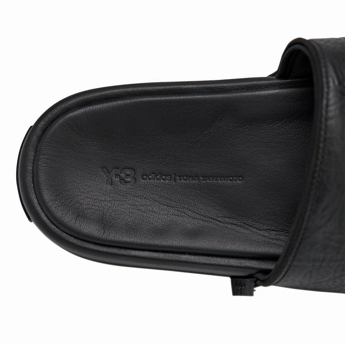 Leather Slides 'Black'