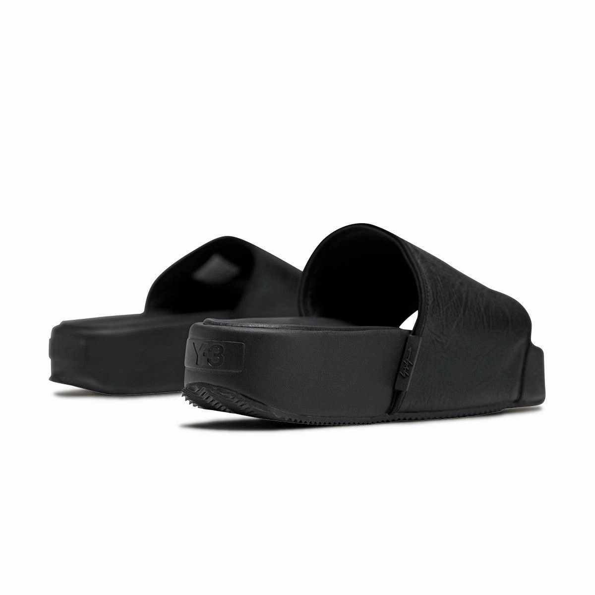 Leather Slides 'Black'