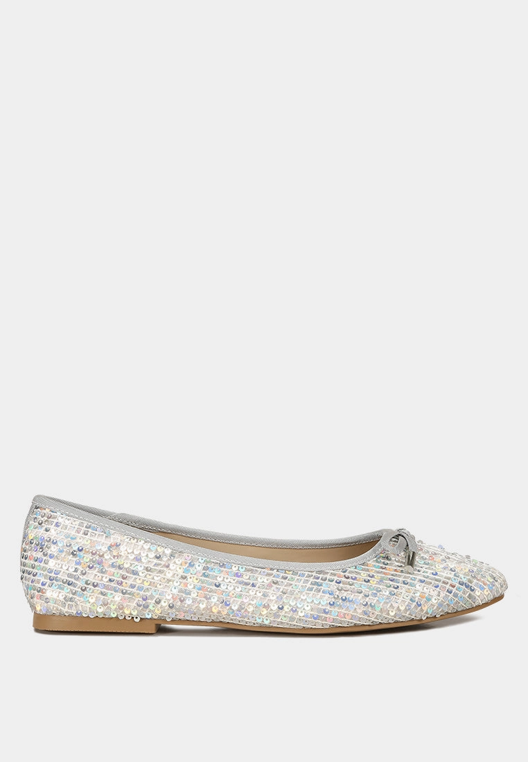 lettie sequin embellished ballet flats
