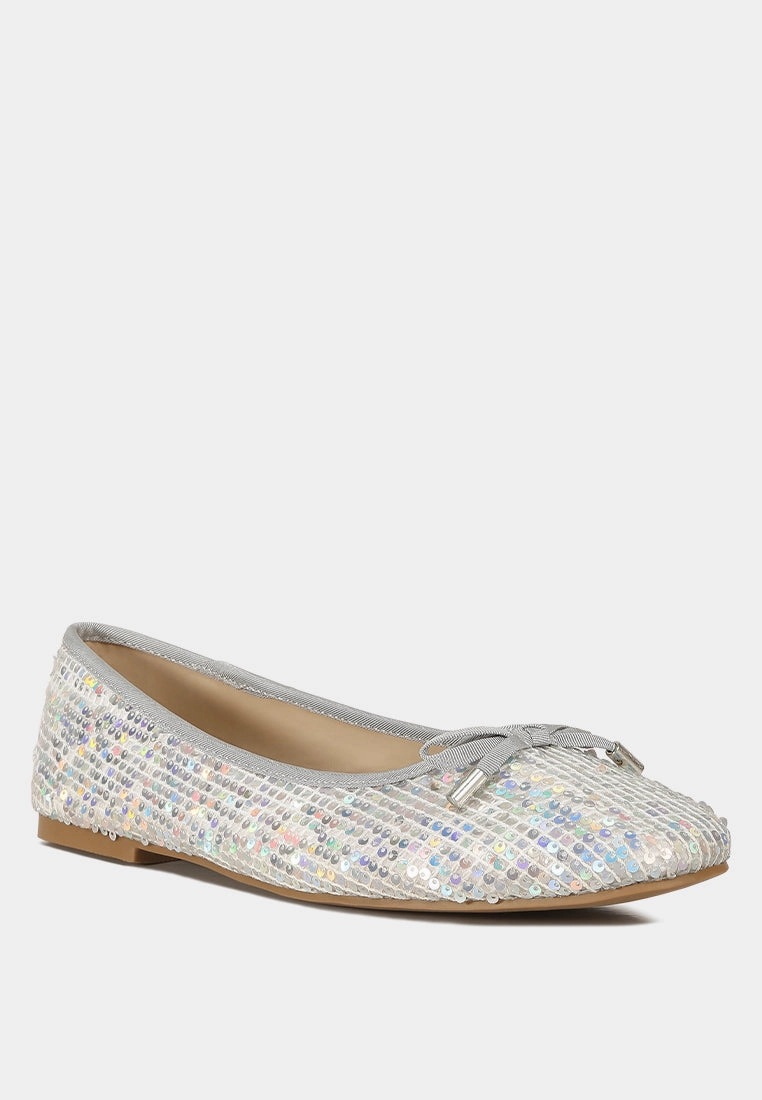 lettie sequin embellished ballet flats