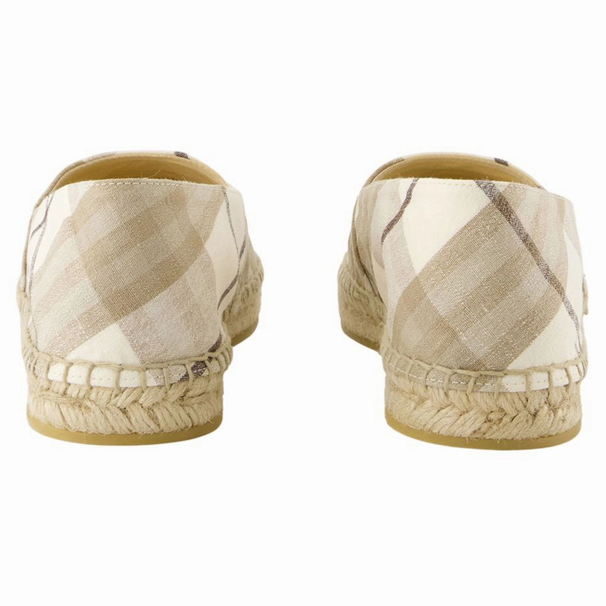 Lf Mews Espadrilles - Burberry - Linen - Beige