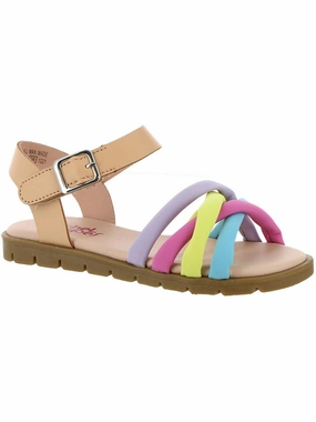 Lil Renee Girls Ankle Strap Flat Affordable Casual Footwear for Girls