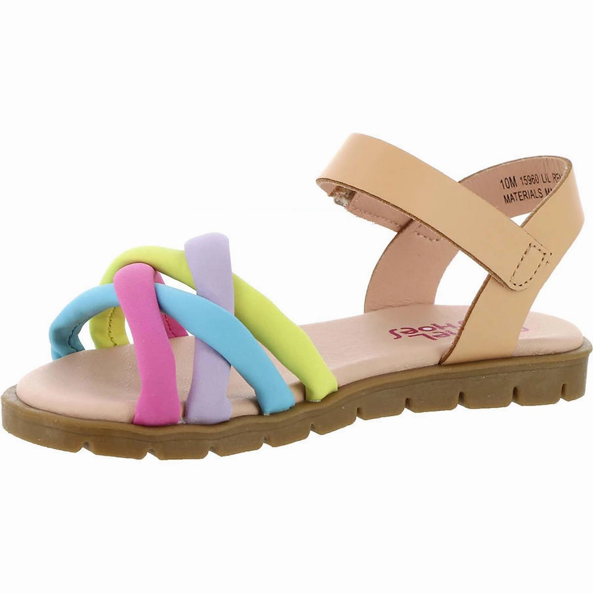 Lil Renee Girls Ankle Strap Flat