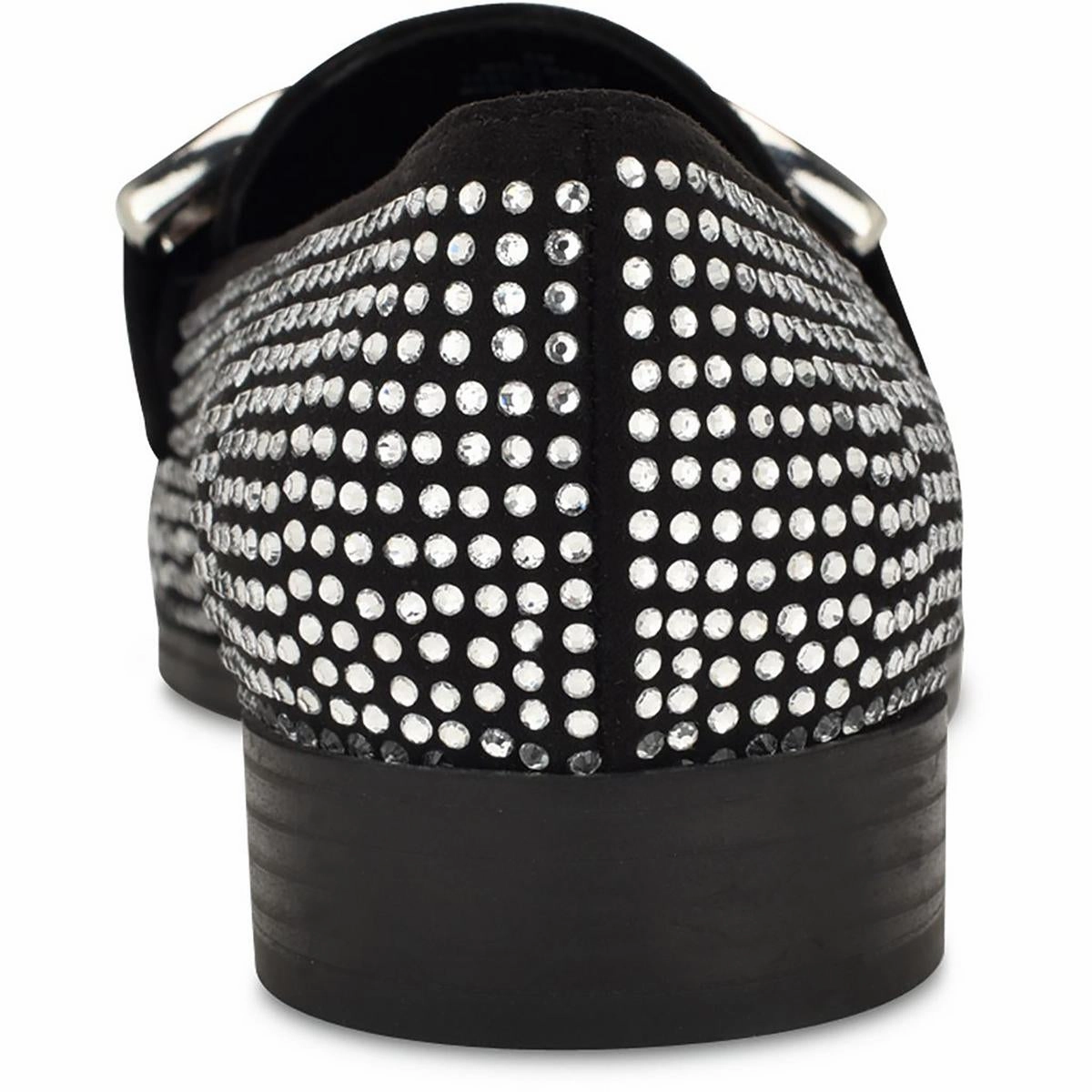 Lilma Womens Embellished Textured Slip-On Sneakers