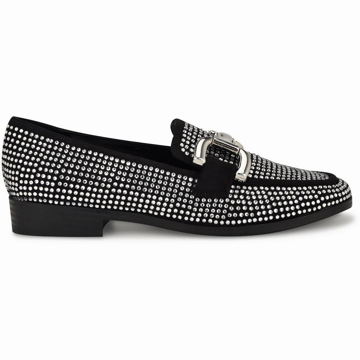 Lilma Womens Embellished Textured Slip-On Sneakers