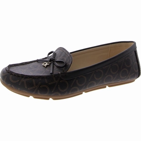 Linca Womens Faux Leather Moccasins Womens Fashion Flats cheap