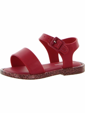 Mar III Girls Padded Footbed Buckle Ankle Strap Affordable Casual Footwear for Girls