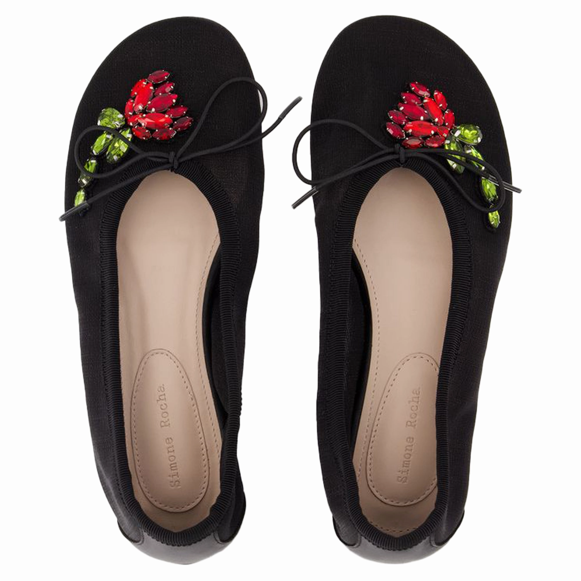 Mesh ballerinas - Simone Rocha - Mesh - Black