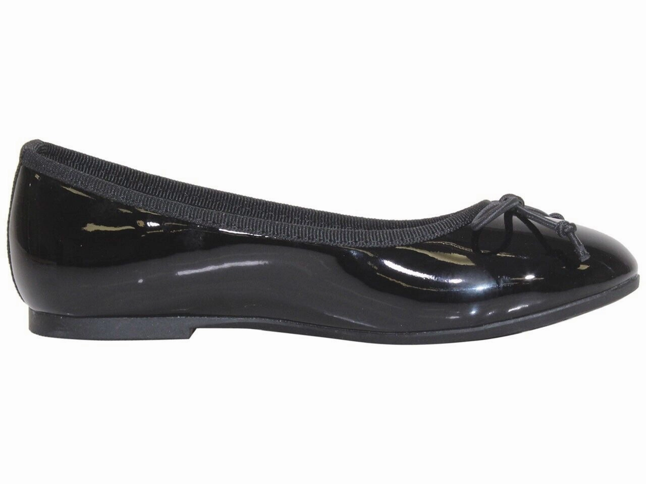 Mia RubyRU LGK334-BLK Ballet Flats Girl's 13 Black Slip-On Casual Shoes ZPO573 (Black,13)