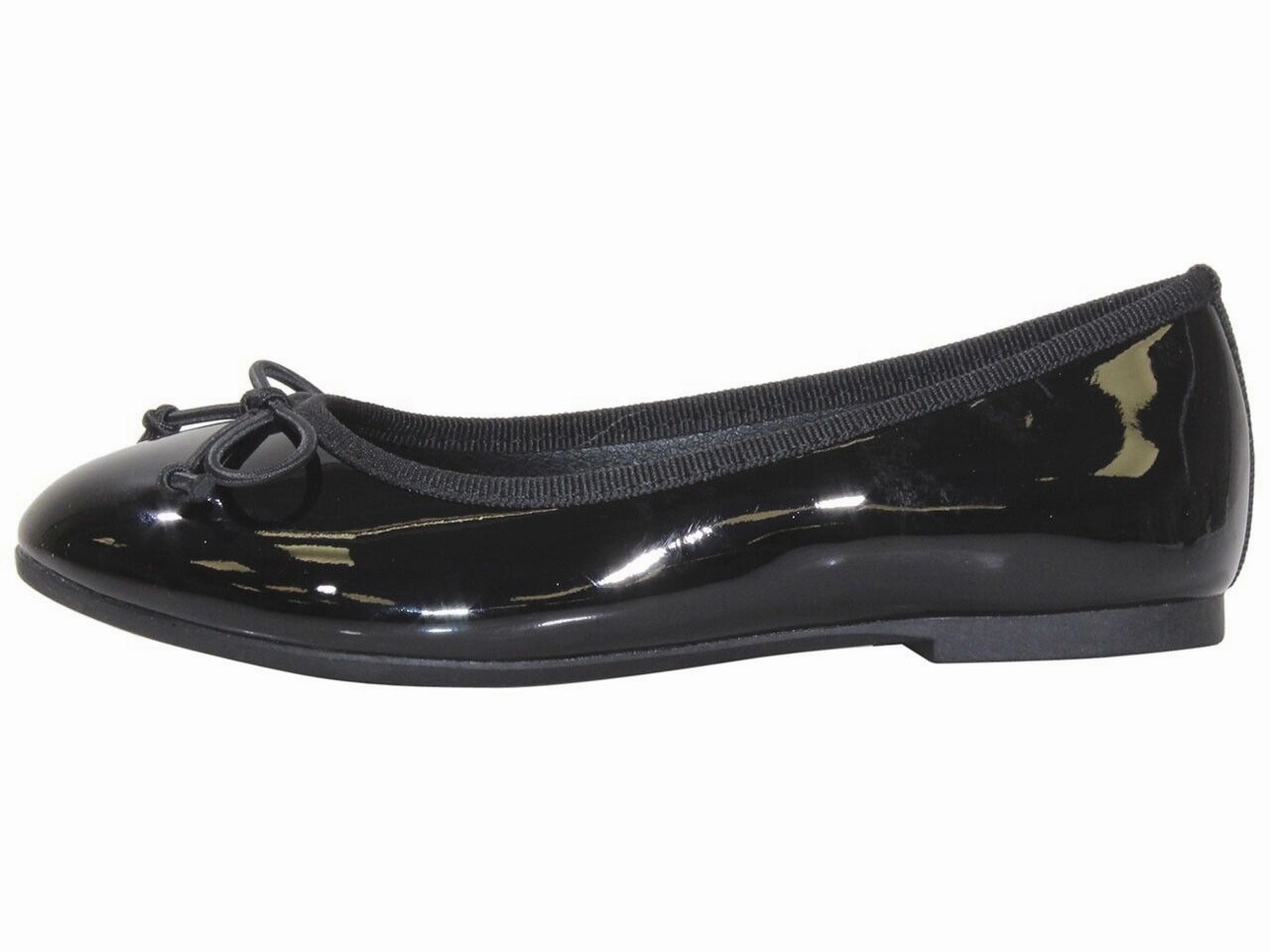 Mia RubyRU LGK334-BLK Ballet Flats Girl's 13 Black Slip-On Casual Shoes ZPO573 (Black,13)