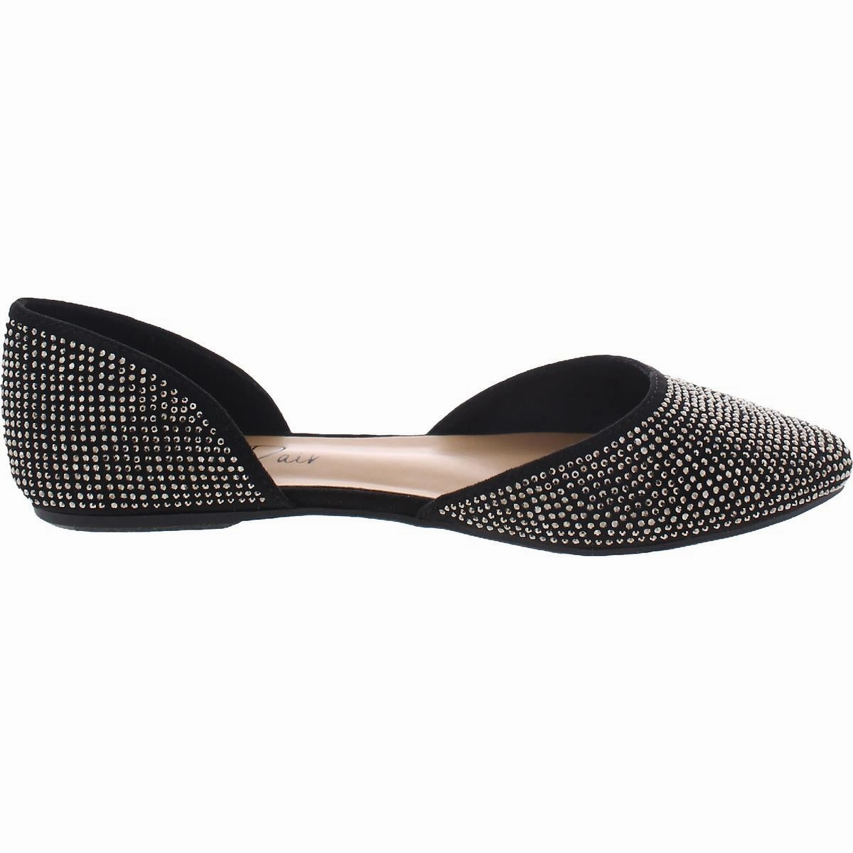 Mikaylaa F Womens Rhinestone Almond Toe D'Orsay