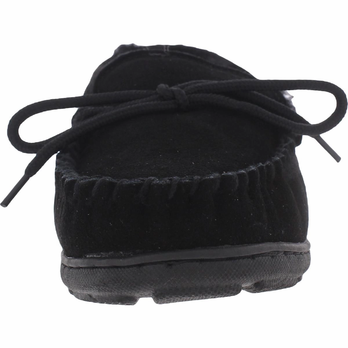 Mindy Womens Suede Slip On Moccasins