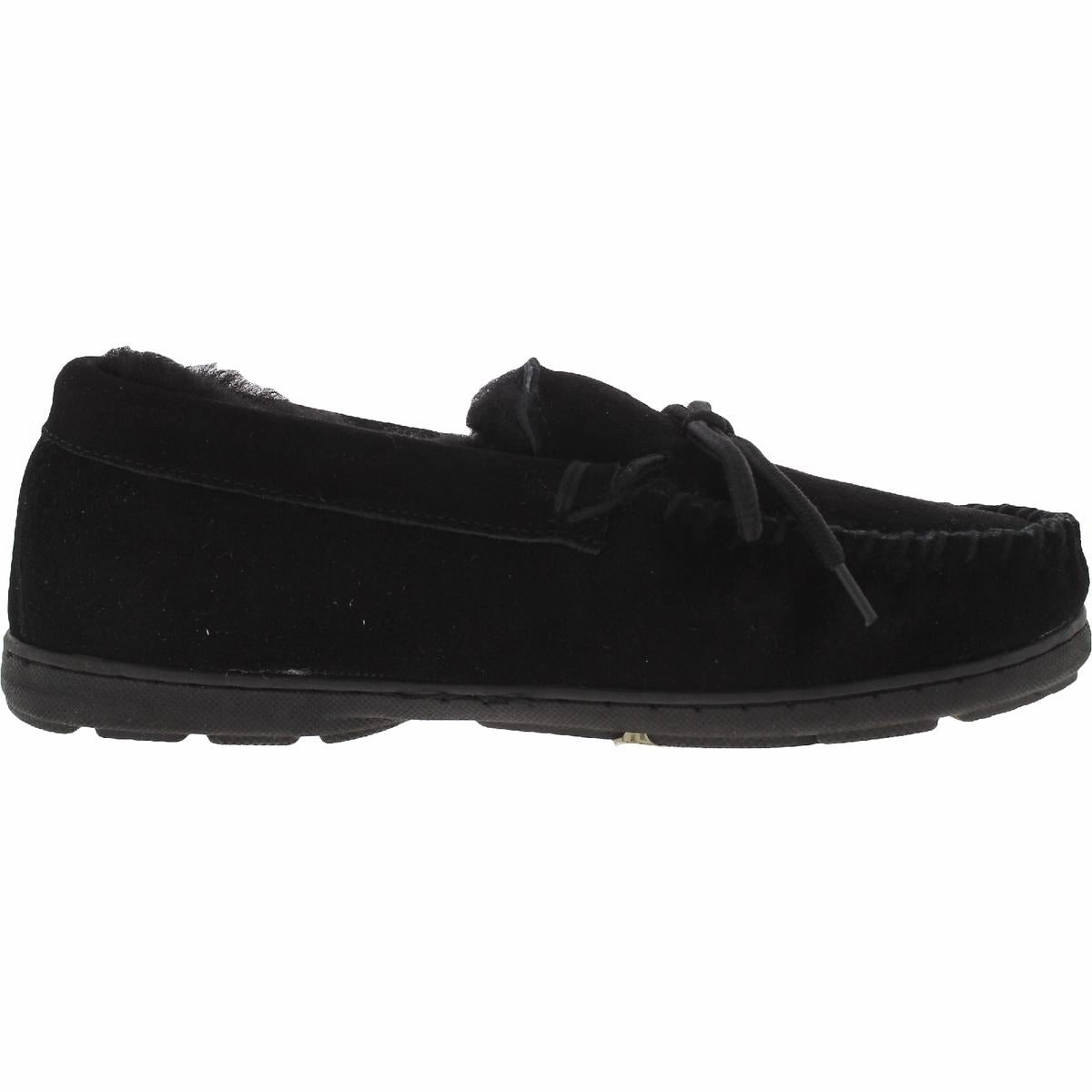 Mindy Womens Suede Slip On Moccasins
