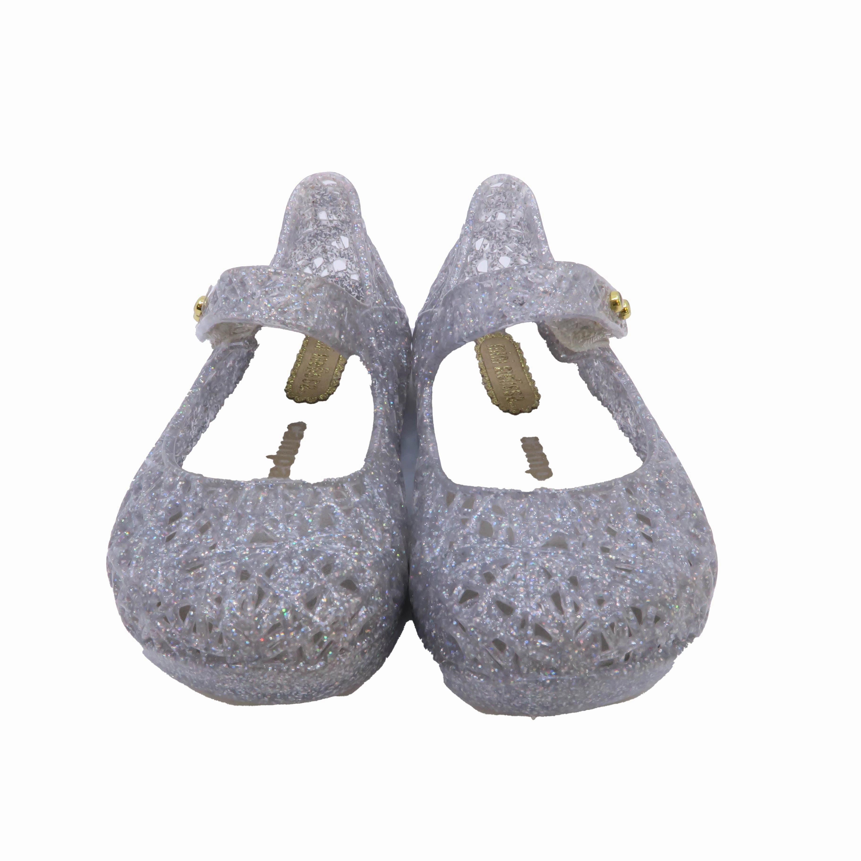 Mini Melissa Girls Silver Shoes Boys Casual Shoes clearance