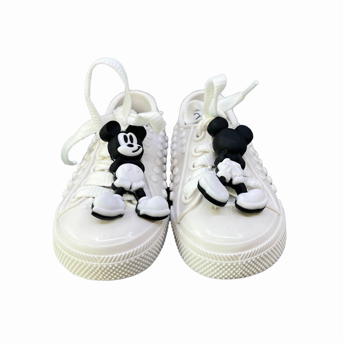 Mini Melissa Girls White Disney Shoes