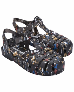 Mini Melissa Mini Poss Print   Mickey & Friends Sandal Online sale for Girls Shoes