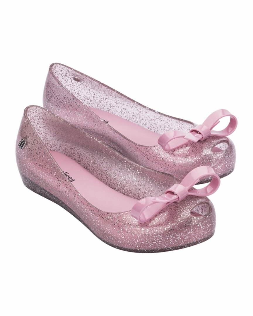 Mini Melissa Ultra Bow Ballerina Flat Girls Casual Shoes promo price