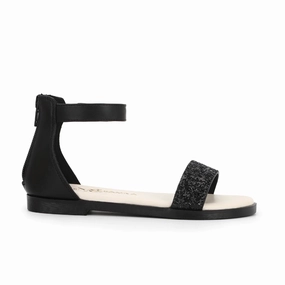 Miss Cambelle Glitter Sandal in Black - Kids Discount Girls Shoes with deals