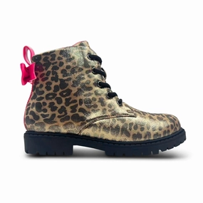 Miss Charlotte Boot in Leopard - Kids Girls Shoes promo price