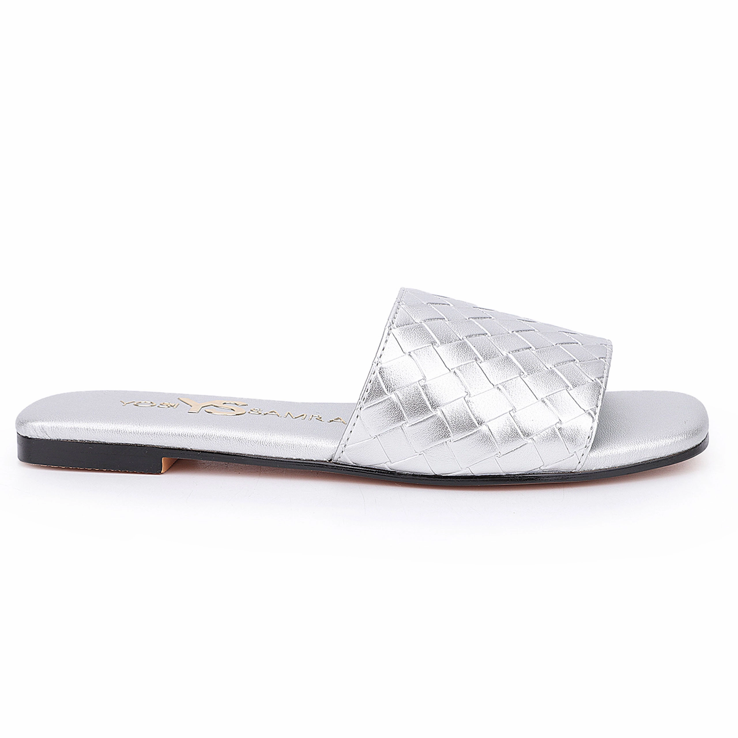 Miss Nathalie Slide in Silver - Kids Discount Girls Shoes with deals