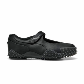Mostro Fey Satin 'Puma Black Cool Dark Grey' Womens Shoes discount online