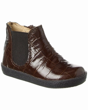 Naturino Falcotto Calvin Leather Bootie Affordable Casual Footwear for Girls