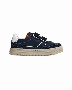 Naturino Hess Suede Sneaker Girls Casual Shoes promo price