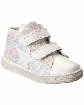 Naturino Pinn High Leather Sneaker Girls Casual Shoes promo price