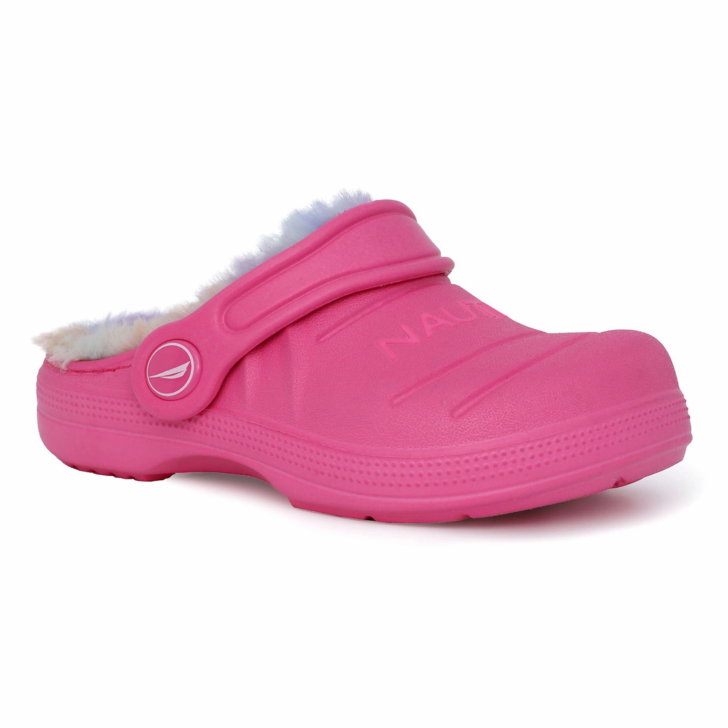 Nautica Fleece-Lined Clog Affordable Casual Footwear for Girls