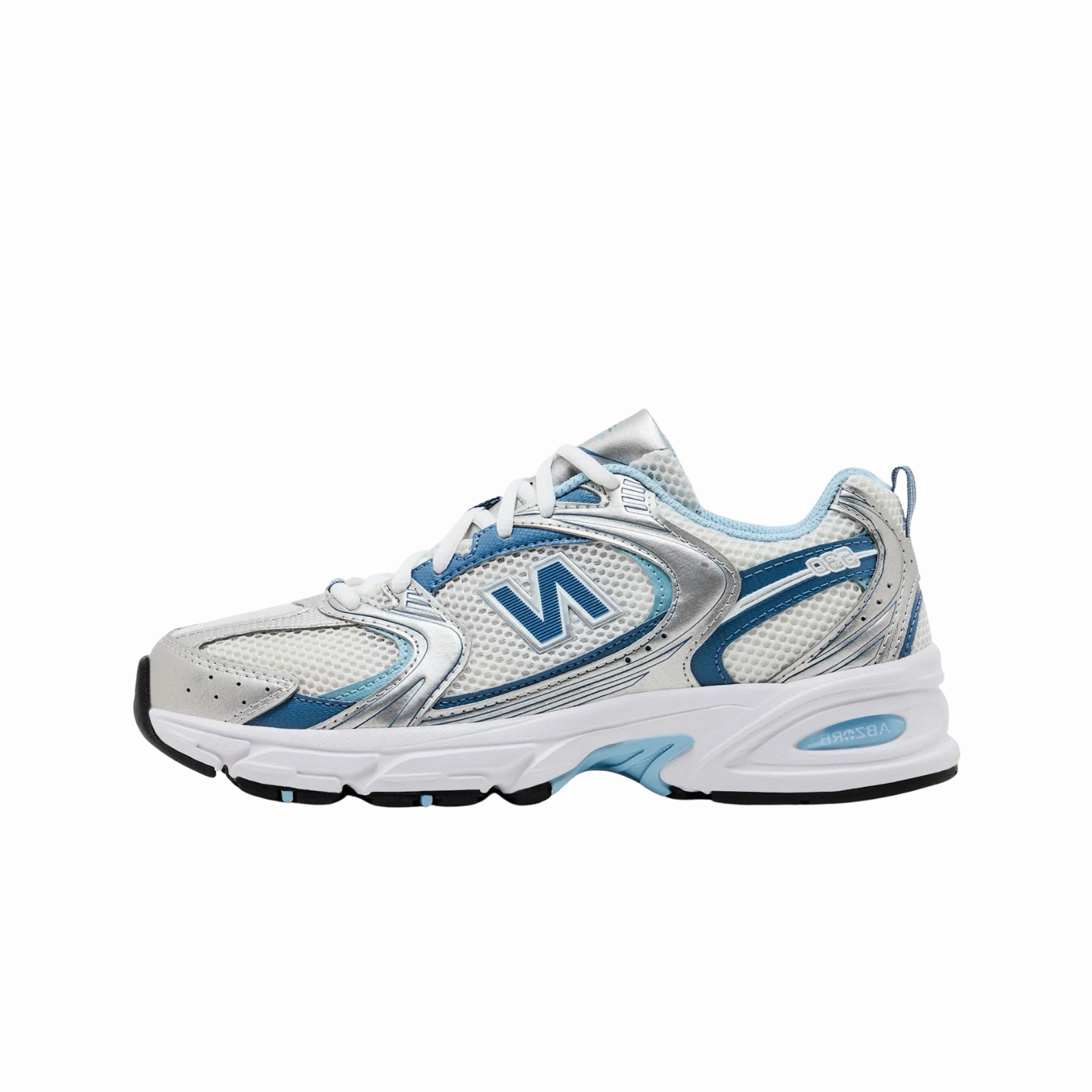 New Balance 530 Silver Metallic Heron Blue Top-rated sneakers discount