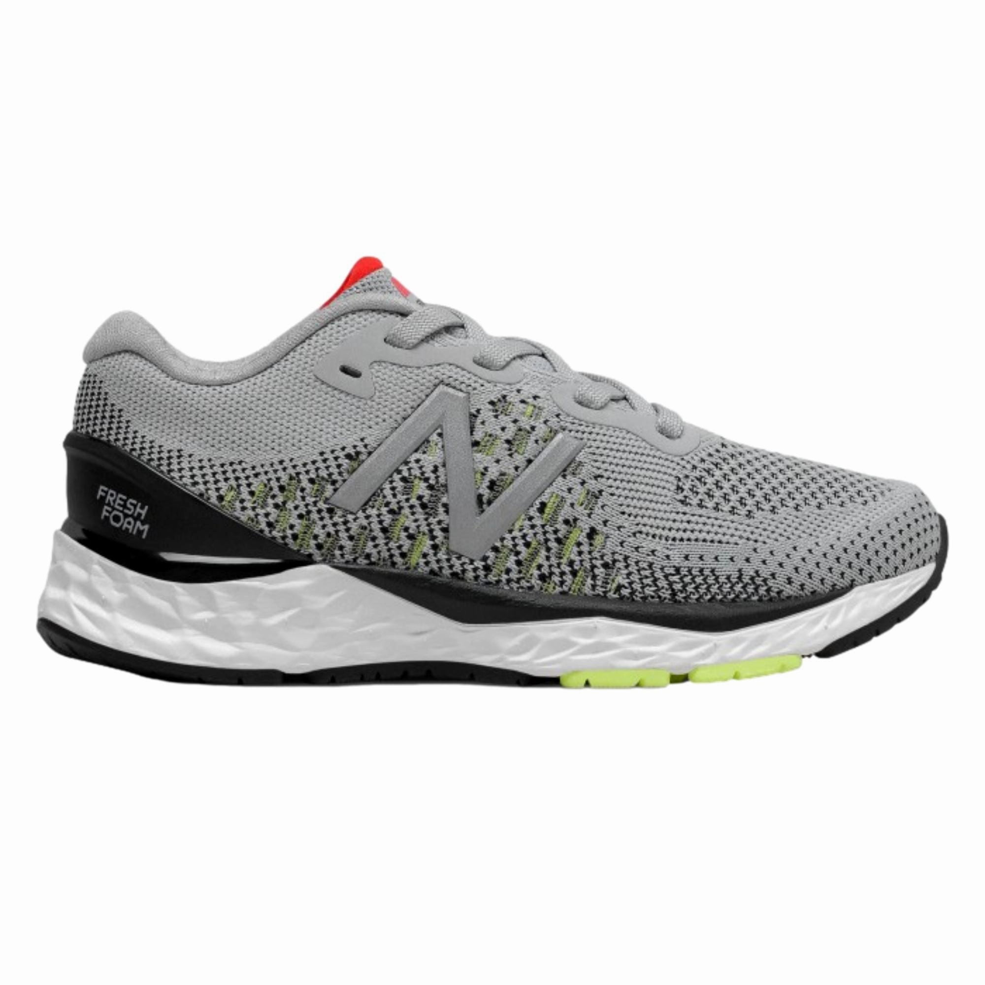 New Balance Fresh Foam x 880 V10 Silver Mink/Black/Lemon Slush  YP880G10 Grade-School Boys Shoes cheap deals