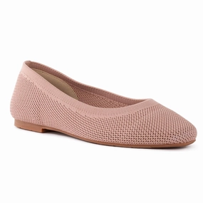 Next Chapter Womens Knit Leopard Ballet Flats Womens Flats special deals