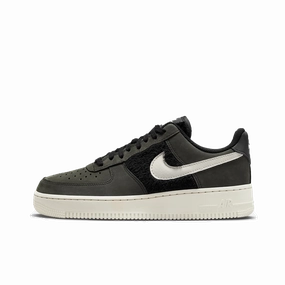 Nike Air Force 1 Faux Fur Black Light Bone (Women's) Sneakers on sale today