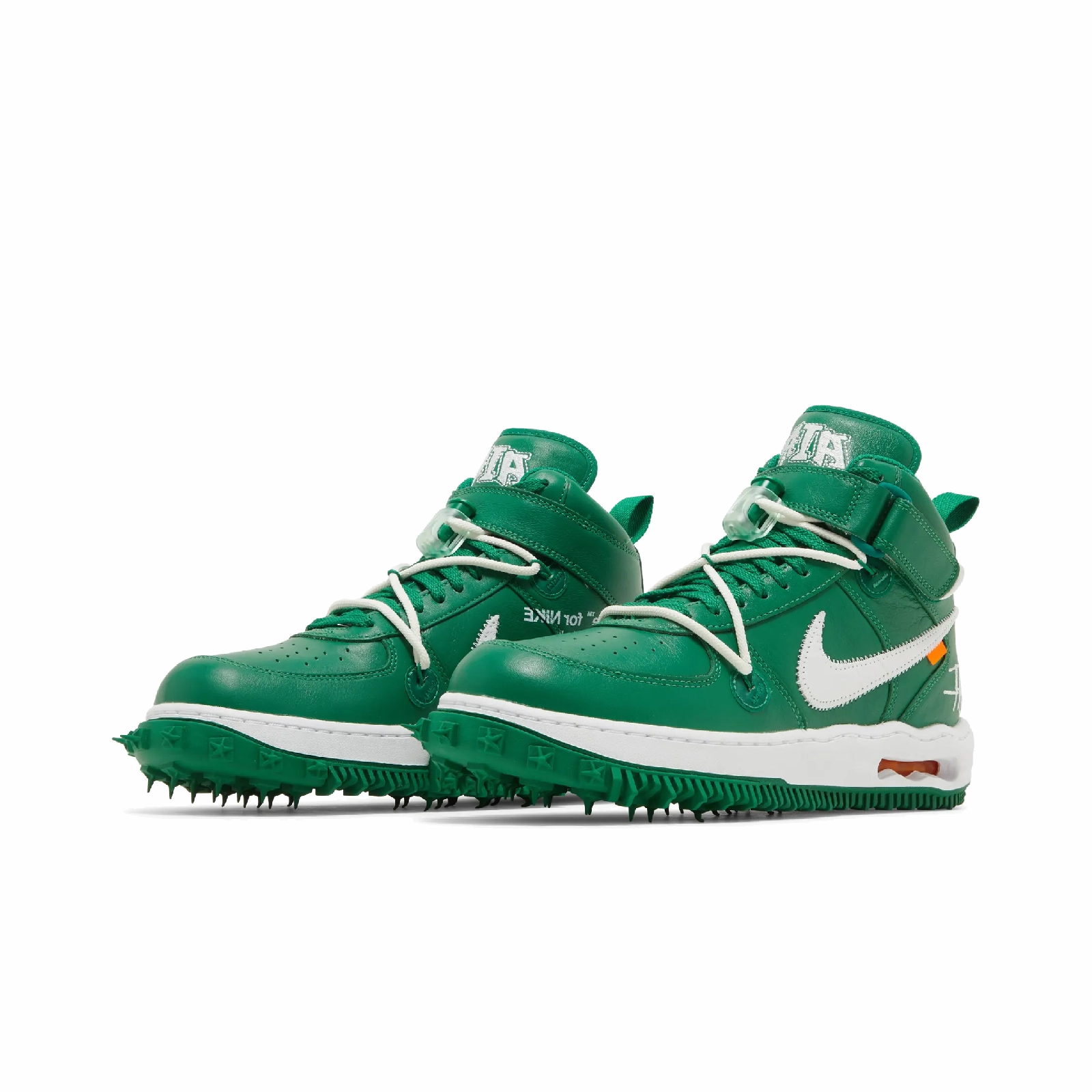 Nike Air Force 1 Mid Off-White Pine Green